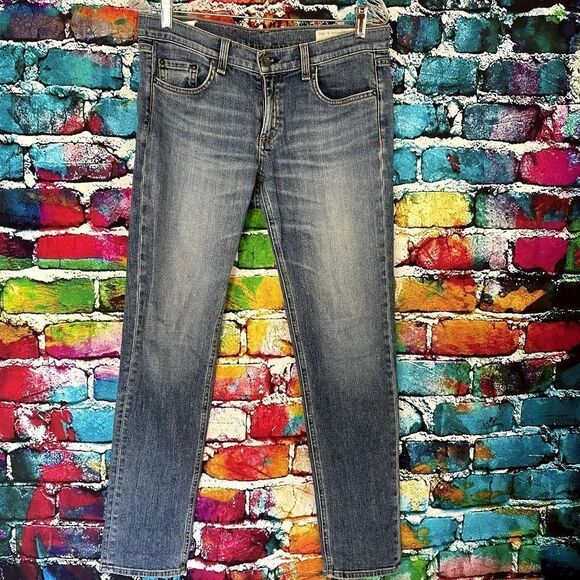 rag & bone Denim - Rag & Bone The Dre Skinny Jeans in Mariner Size 27